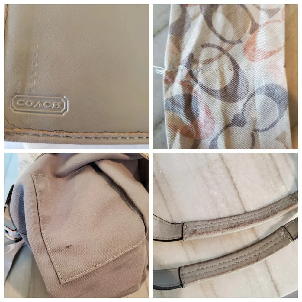 Coach SoHo Lynn Signature Hobo Shoulder Bag - Picture 14 of 15